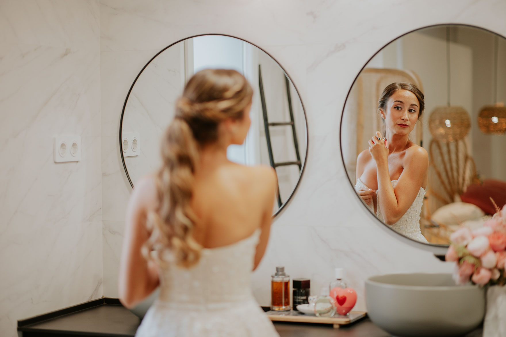 Vestido de Novia Con Glitter