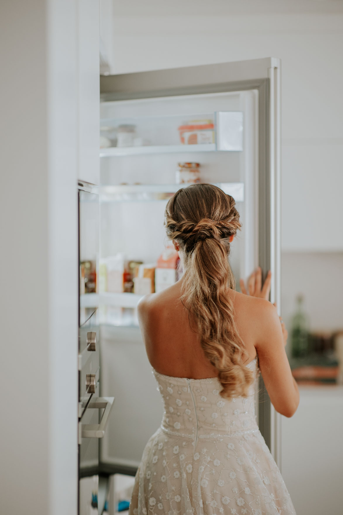 Vestido de Novia Con Glitter