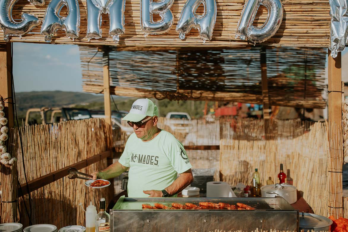 Market de Gambas en Bodas