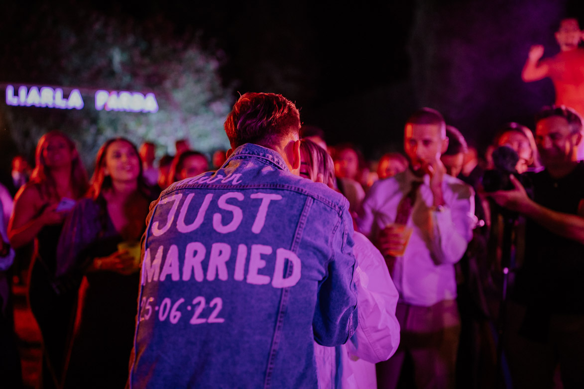 Chaquetas vaqueras personalizadas para Boda Just Married