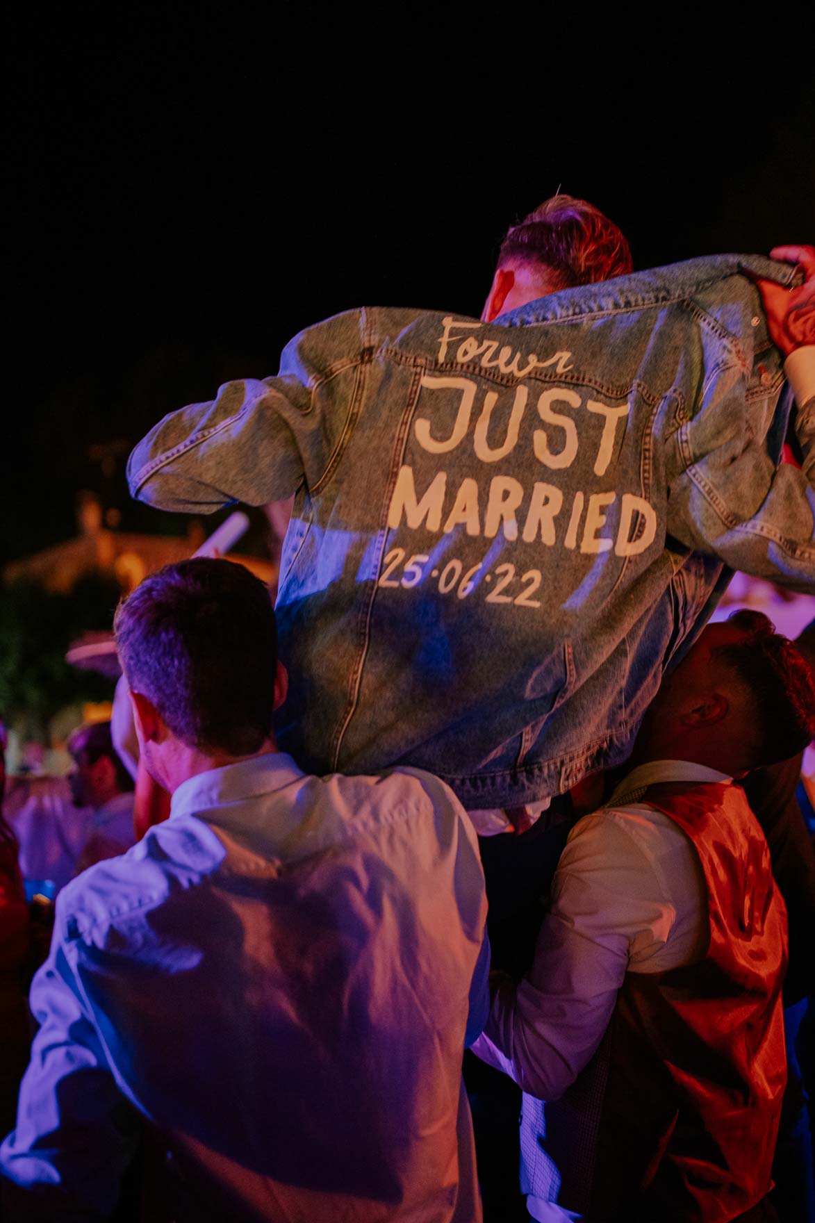 Chaquetas vaqueras personalizadas para Boda Just Married