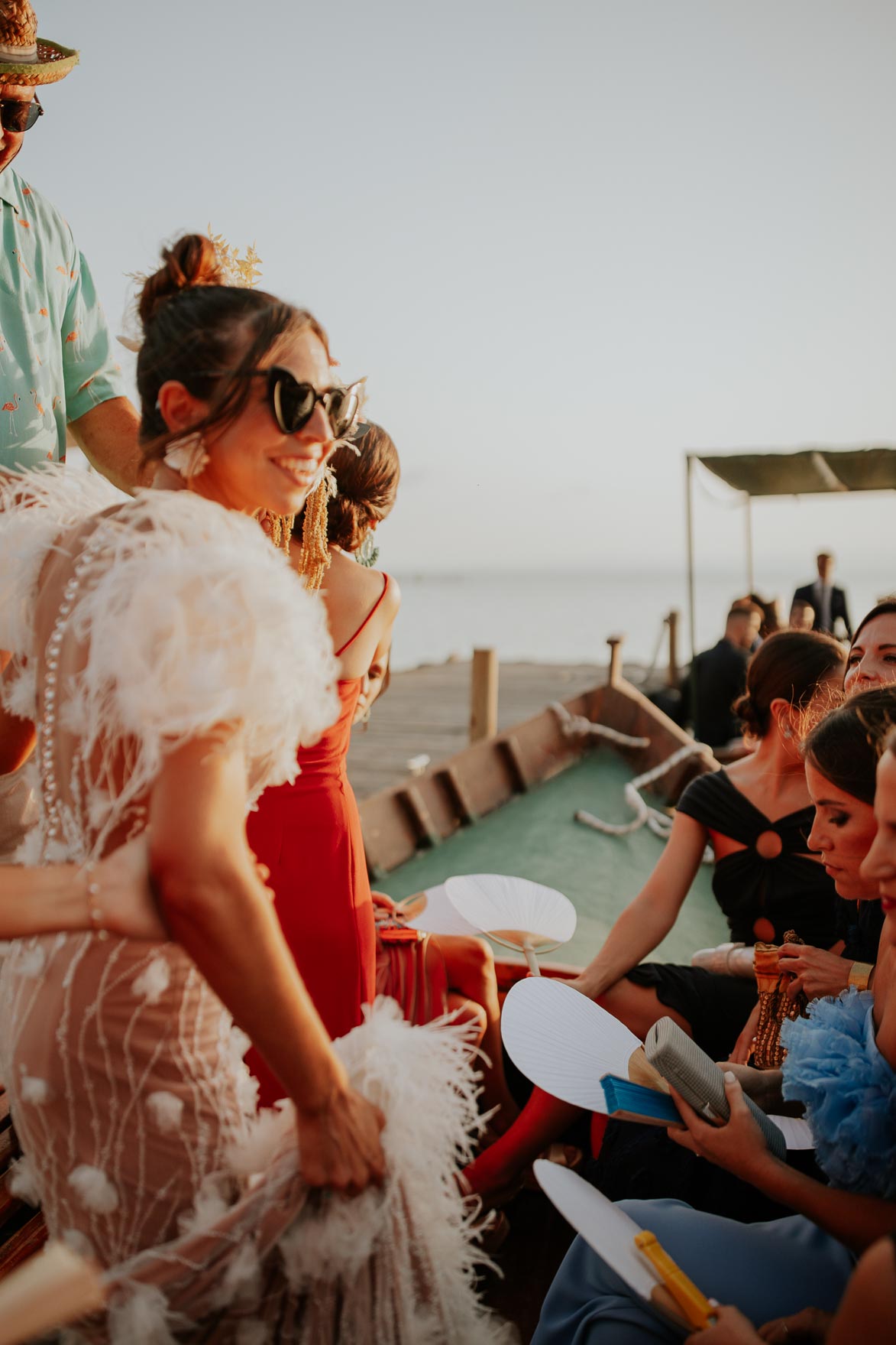 Bodas en barca por la albufera