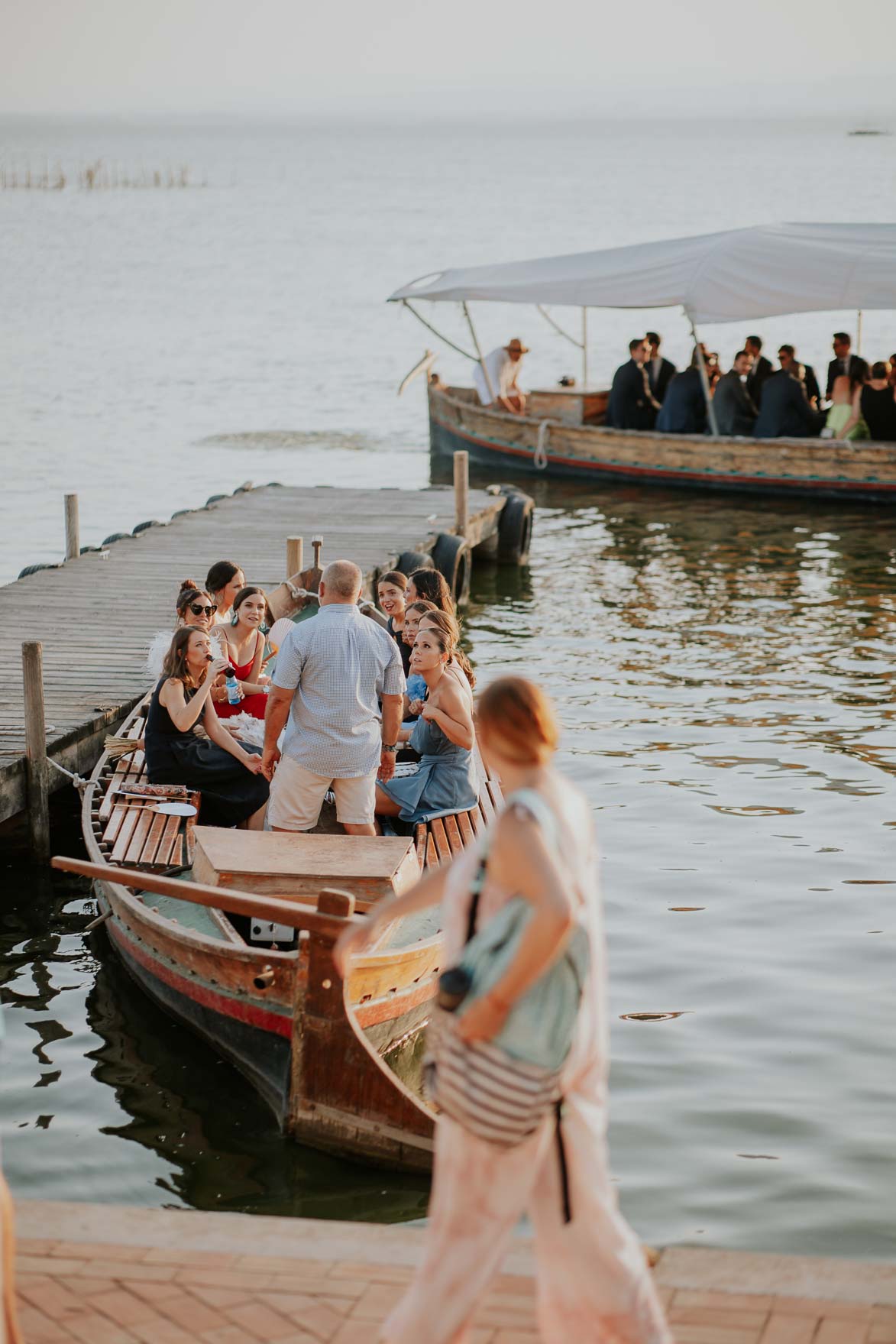 Bodas en barca por la albufera