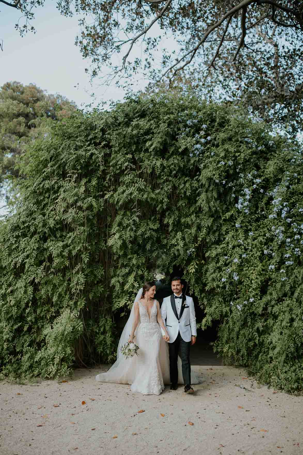 Boda de destino Alicante Jardines de Abril L&G