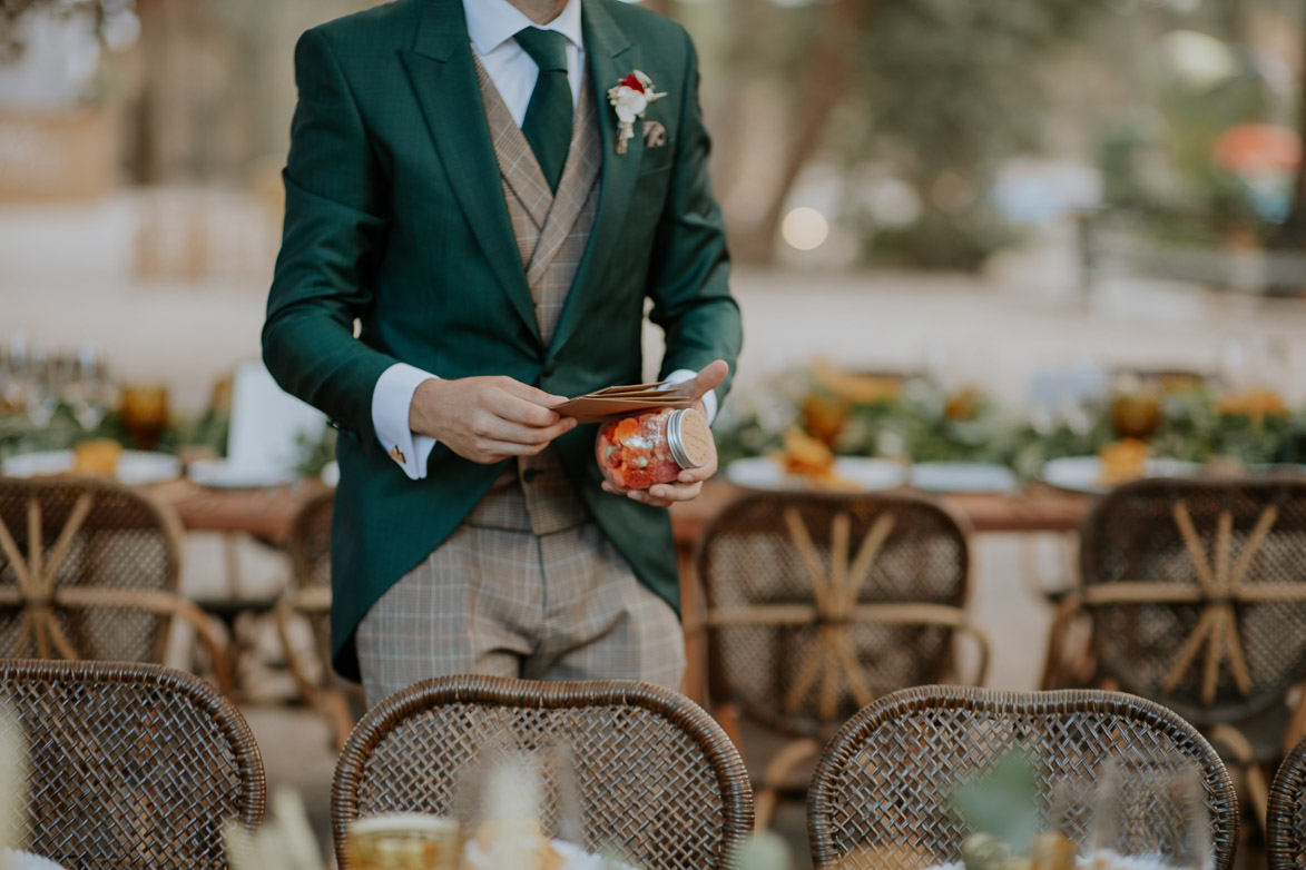 Decoracion con Macrame Boda en Jardines de Abril