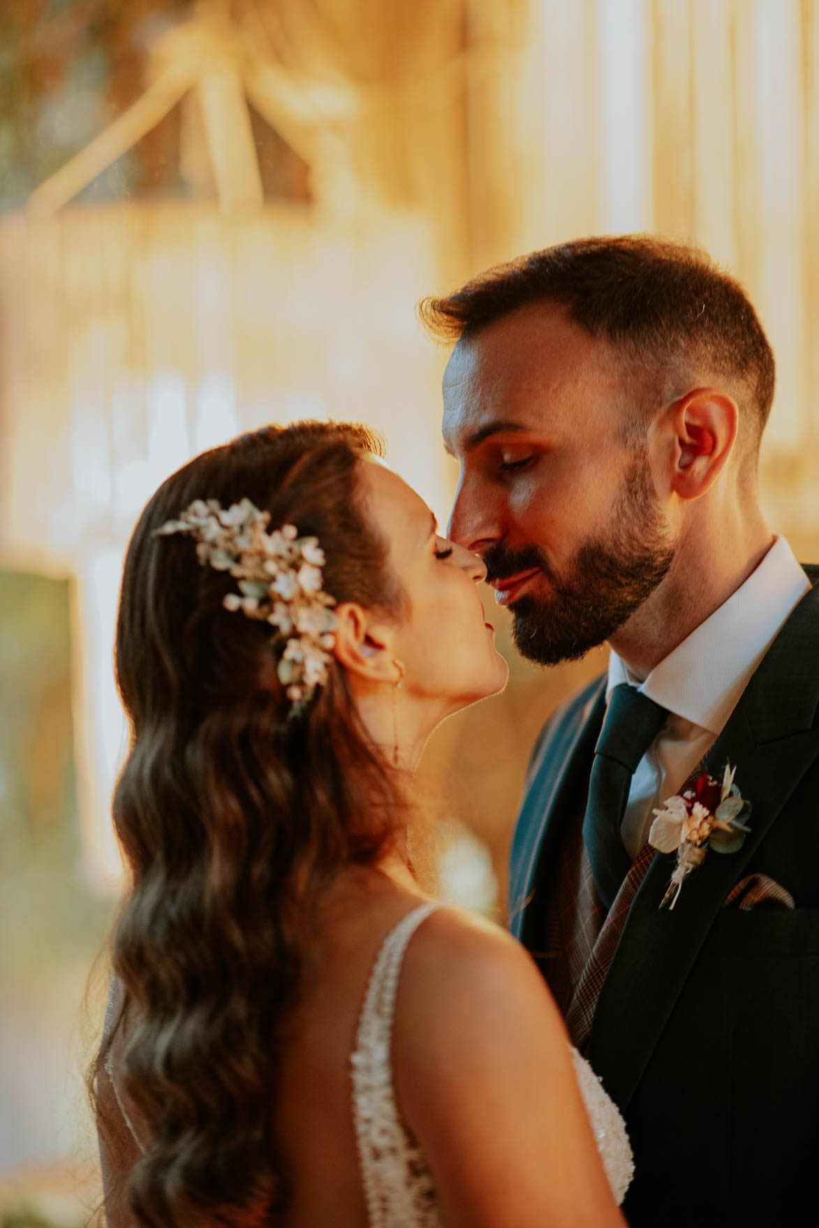 Decoracion con Macrame Boda en Jardines de Abril