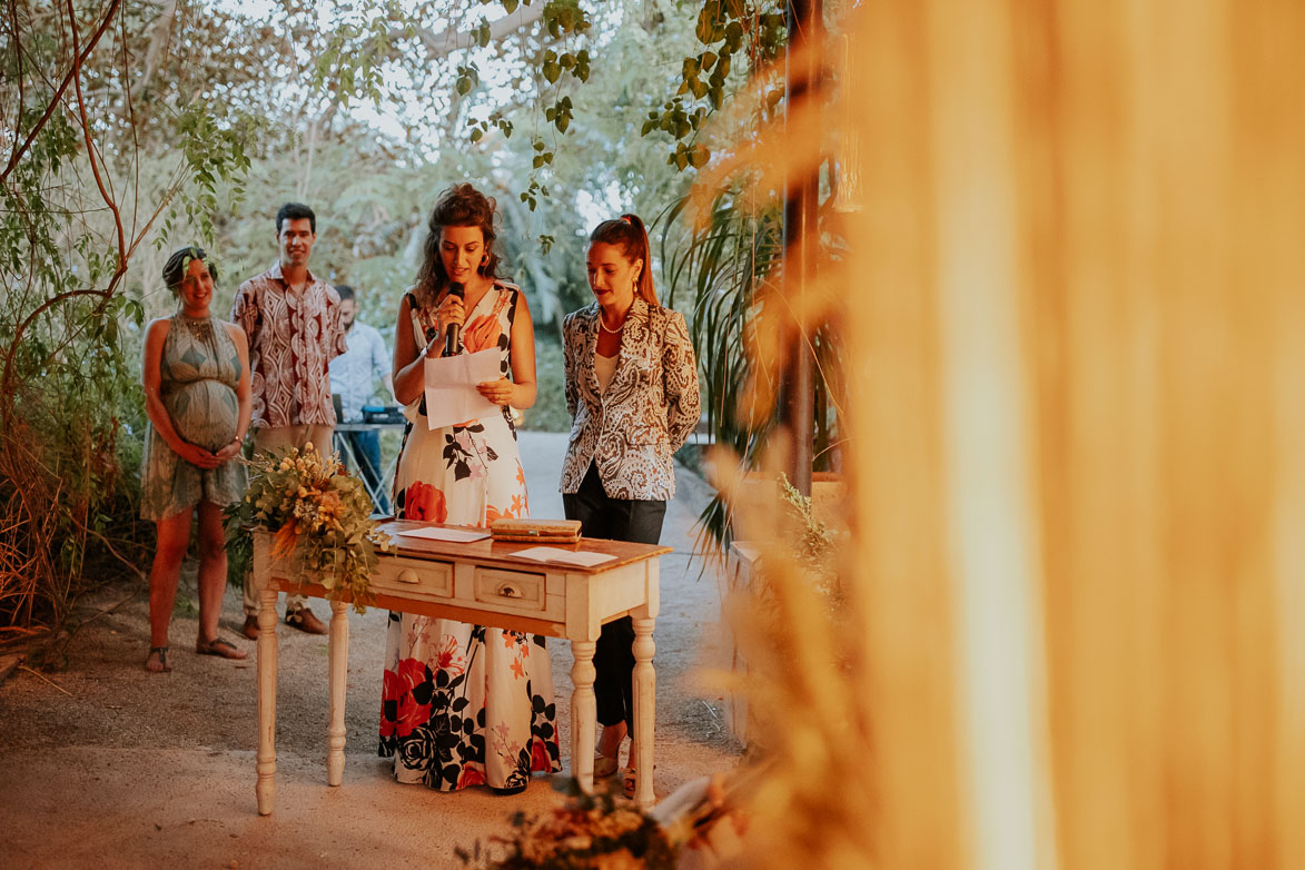 Decoracion con Macrame Boda en Jardines de Abril