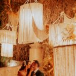 Decoracion con Macrame Boda en Jardines de Abril