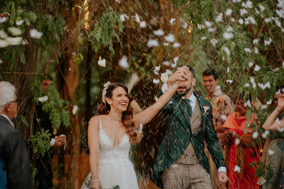 Decoracion con Macrame Boda en Jardines de Abril