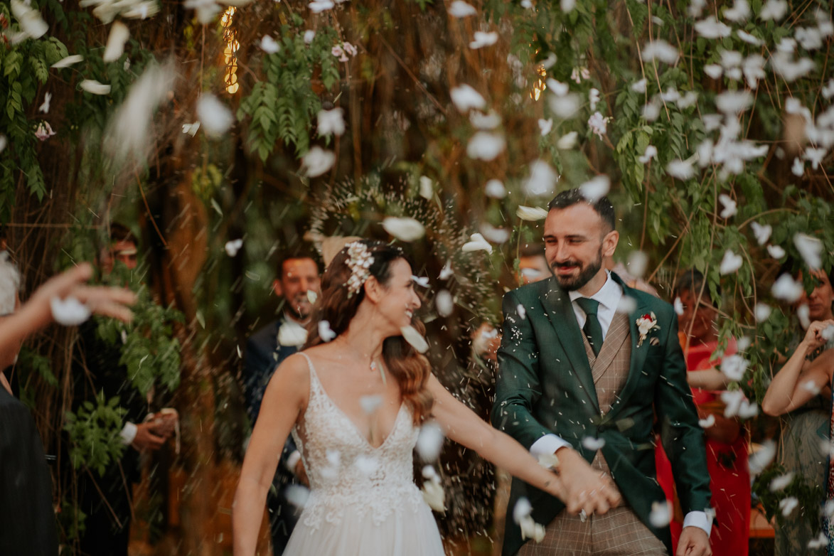 Decoracion con Macrame Boda en Jardines de Abril