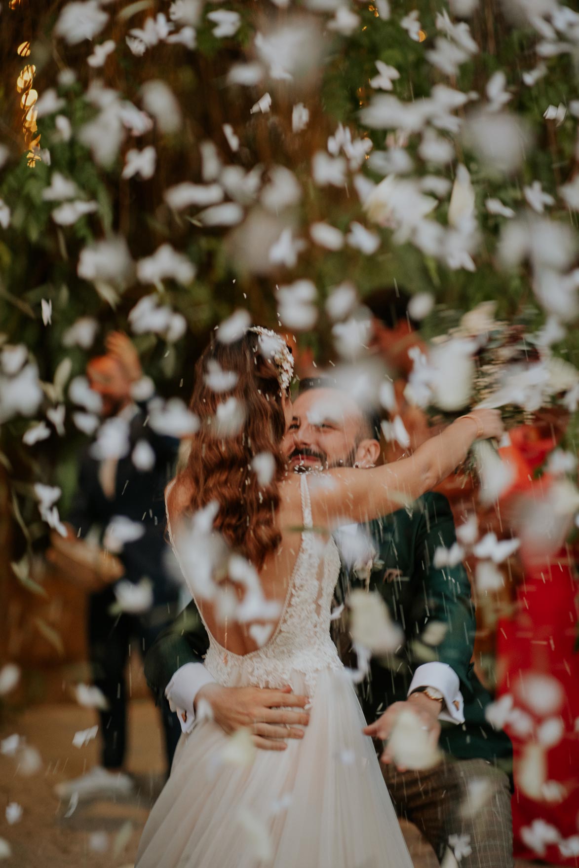 Decoracion con Macrame Boda en Jardines de Abril