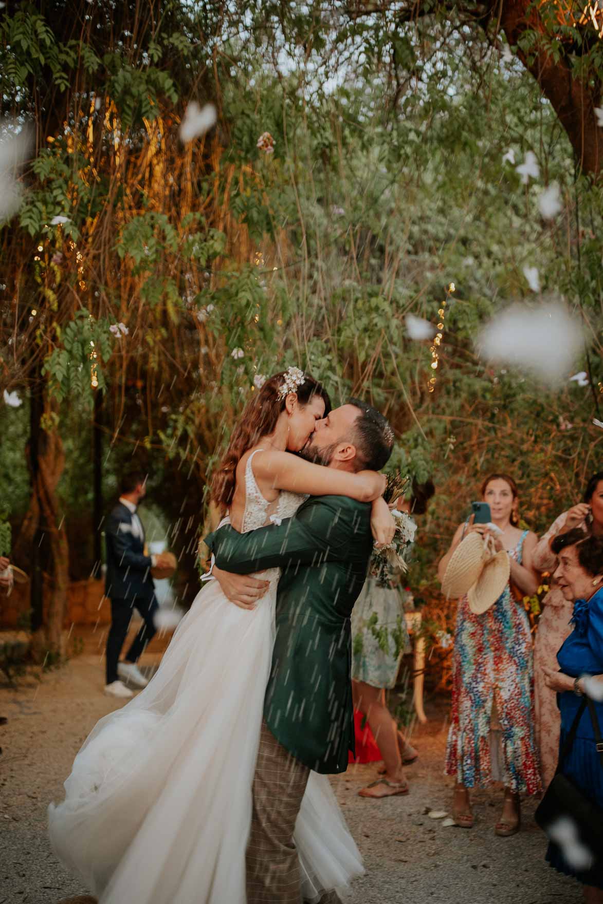 Decoracion con Macrame Boda en Jardines de Abril