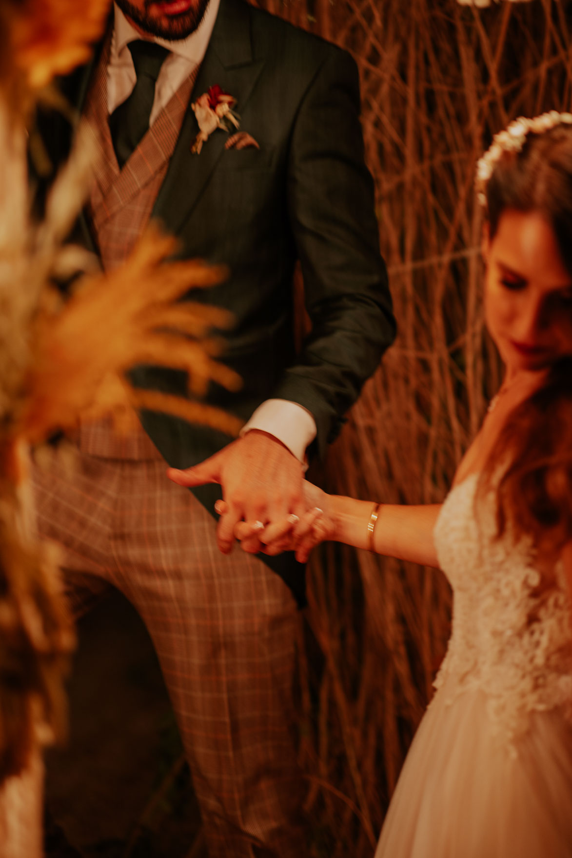 Decoracion con Macrame Boda en Jardines de Abril