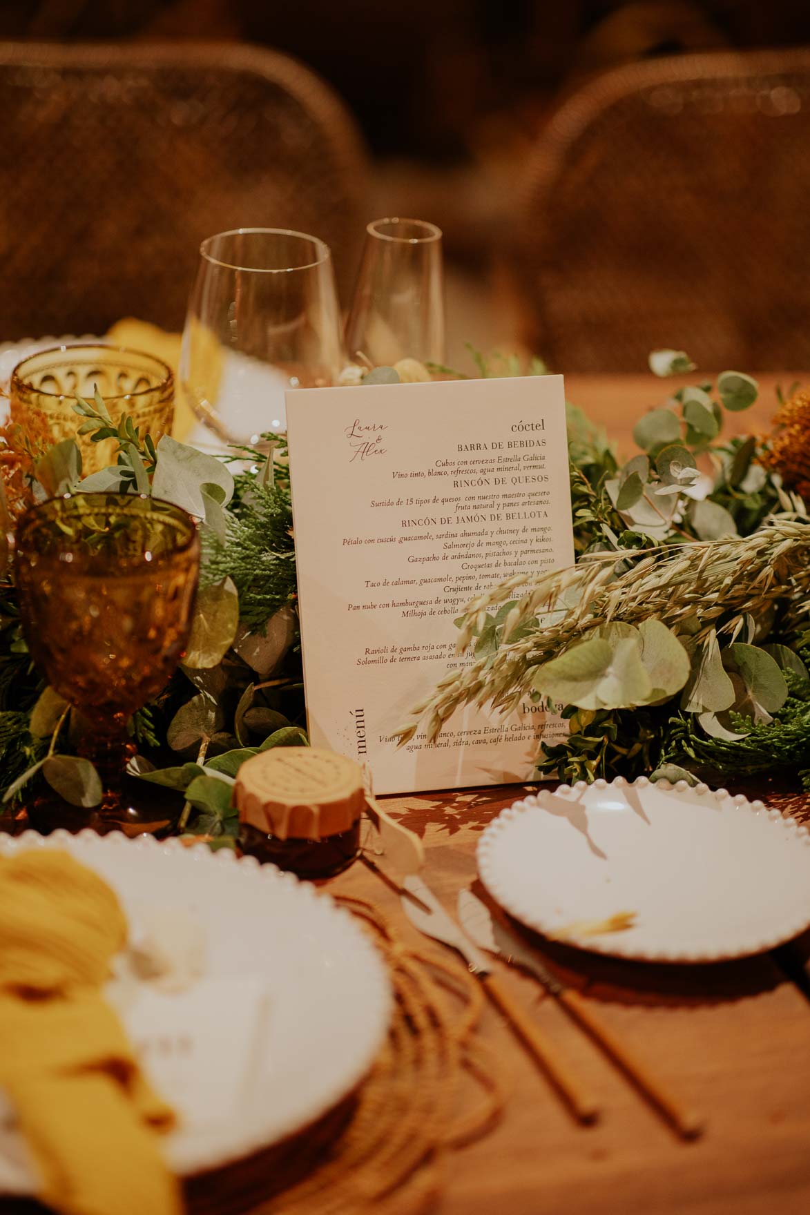 Decoracion con Macrame Boda en Jardines de Abril