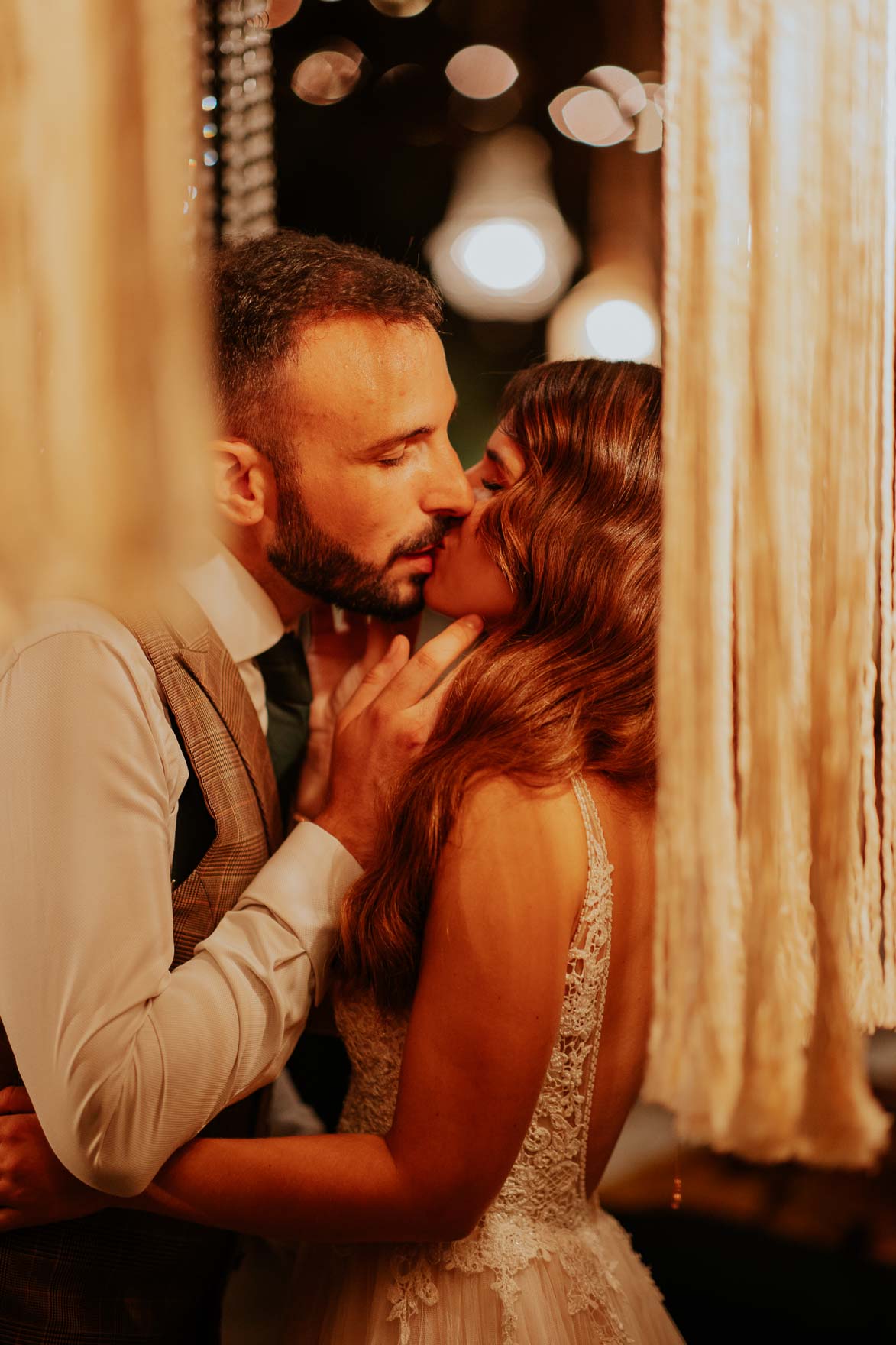 Decoracion con Macrame Boda en Jardines de Abril