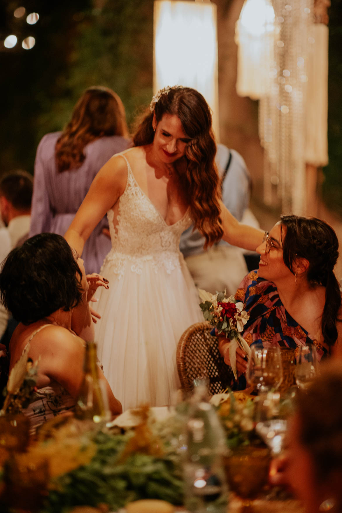 Decoracion con Macrame Boda en Jardines de Abril