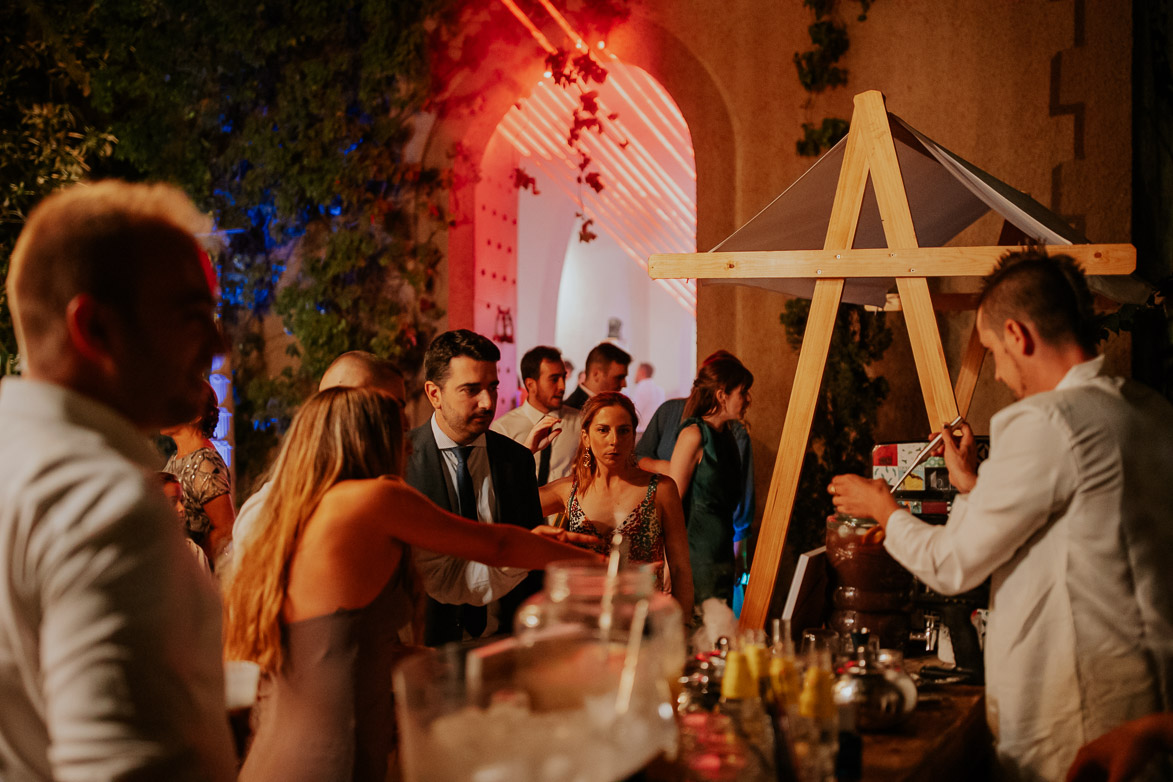 Coctelero para Boda en Jardines de Abril