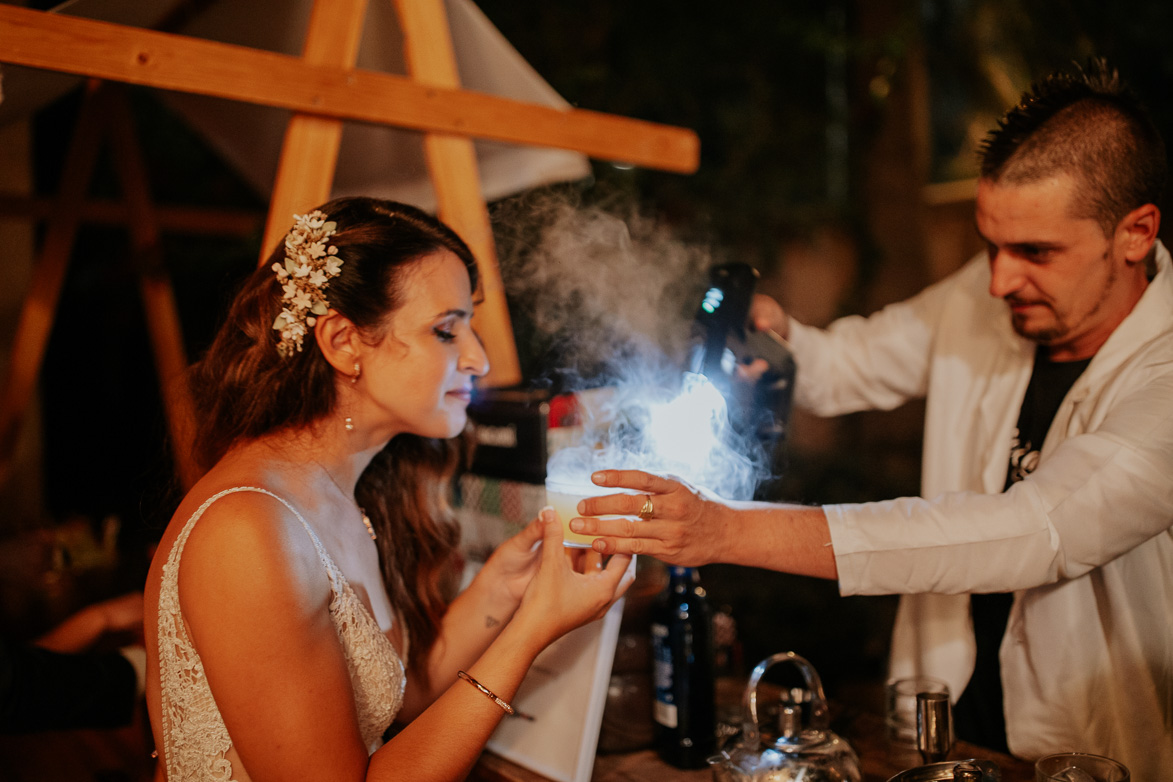 Coctelero para Boda en Jardines de Abril