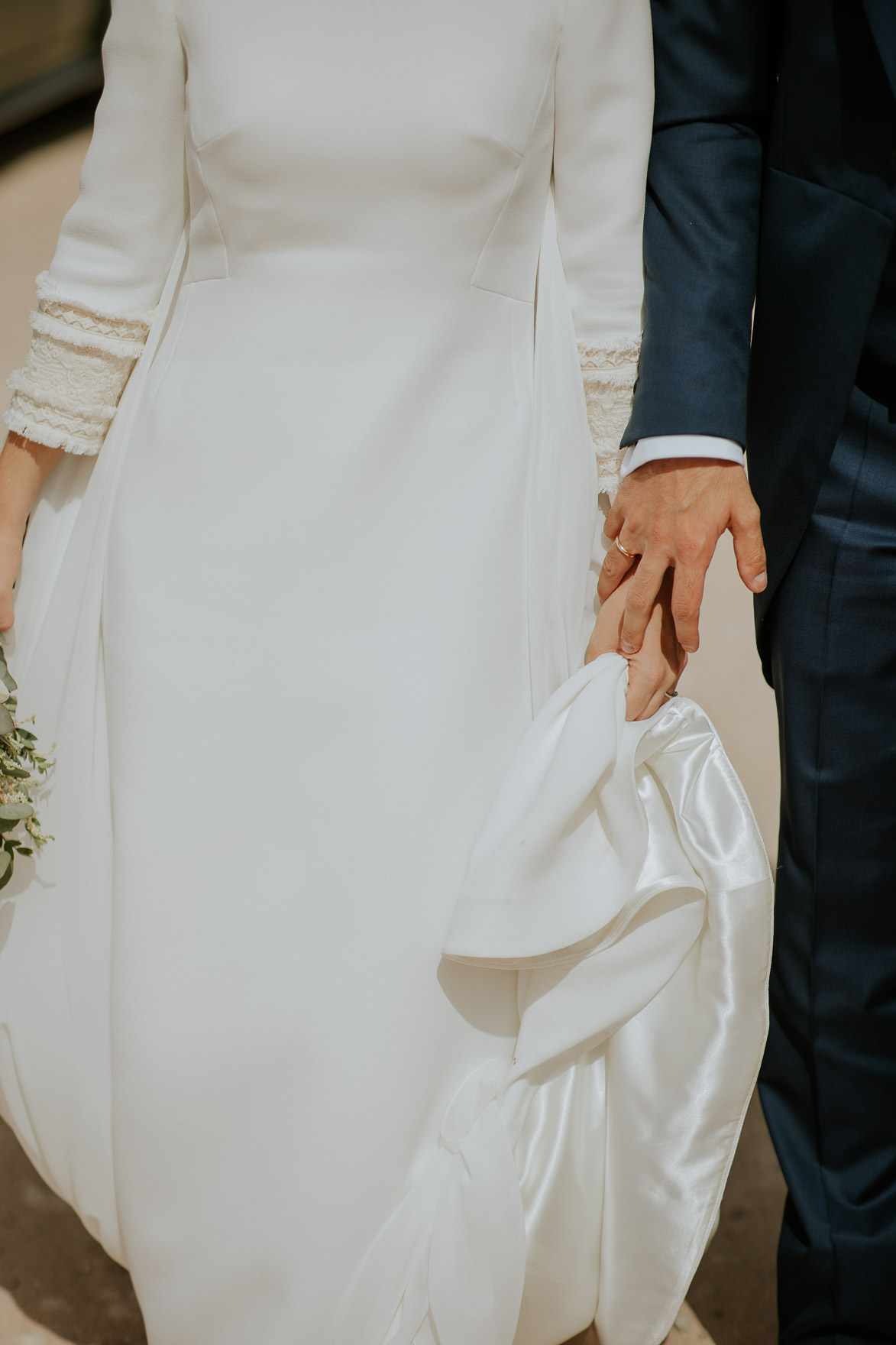 Vestido Novia Cruz Temprado Zaragoza