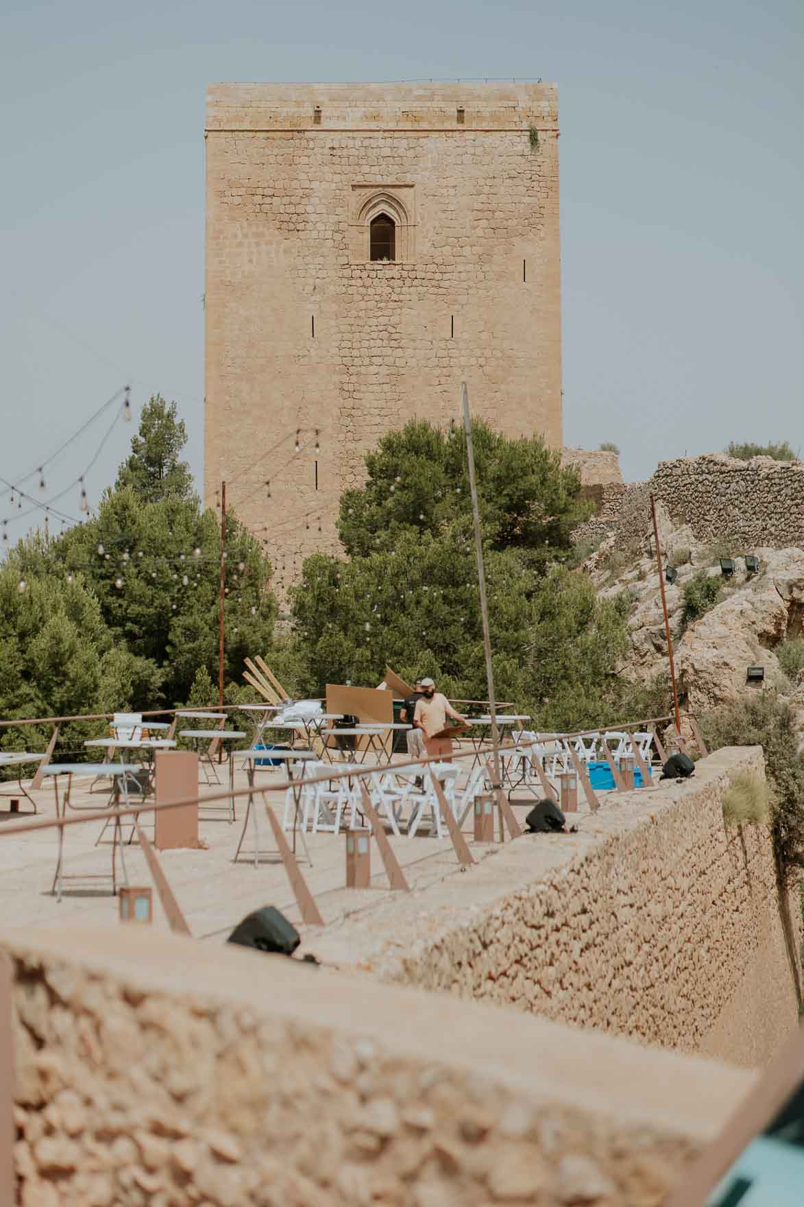 Boda en Castillo de Lorca