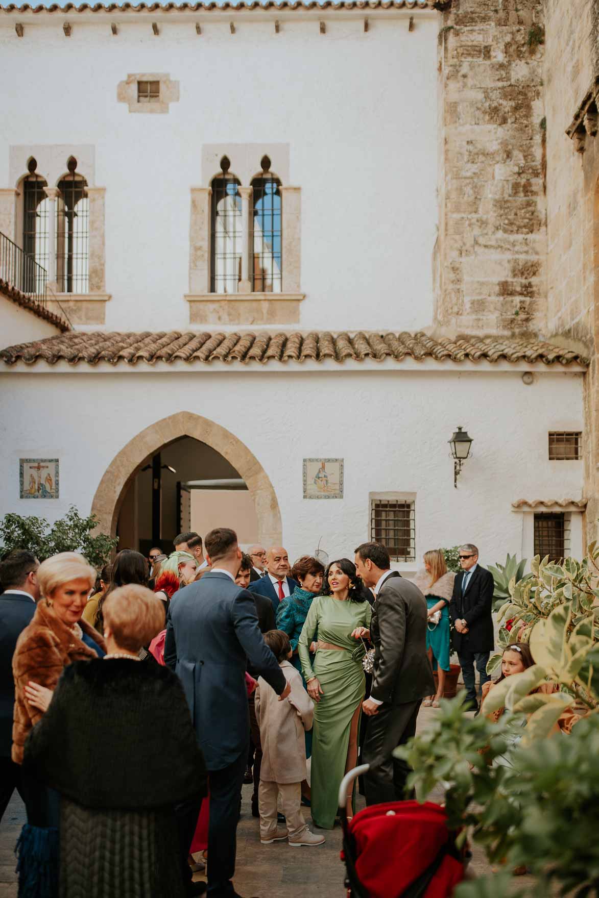 Boda en San Juan del Hospital Telar de Miguel Marti Valencia