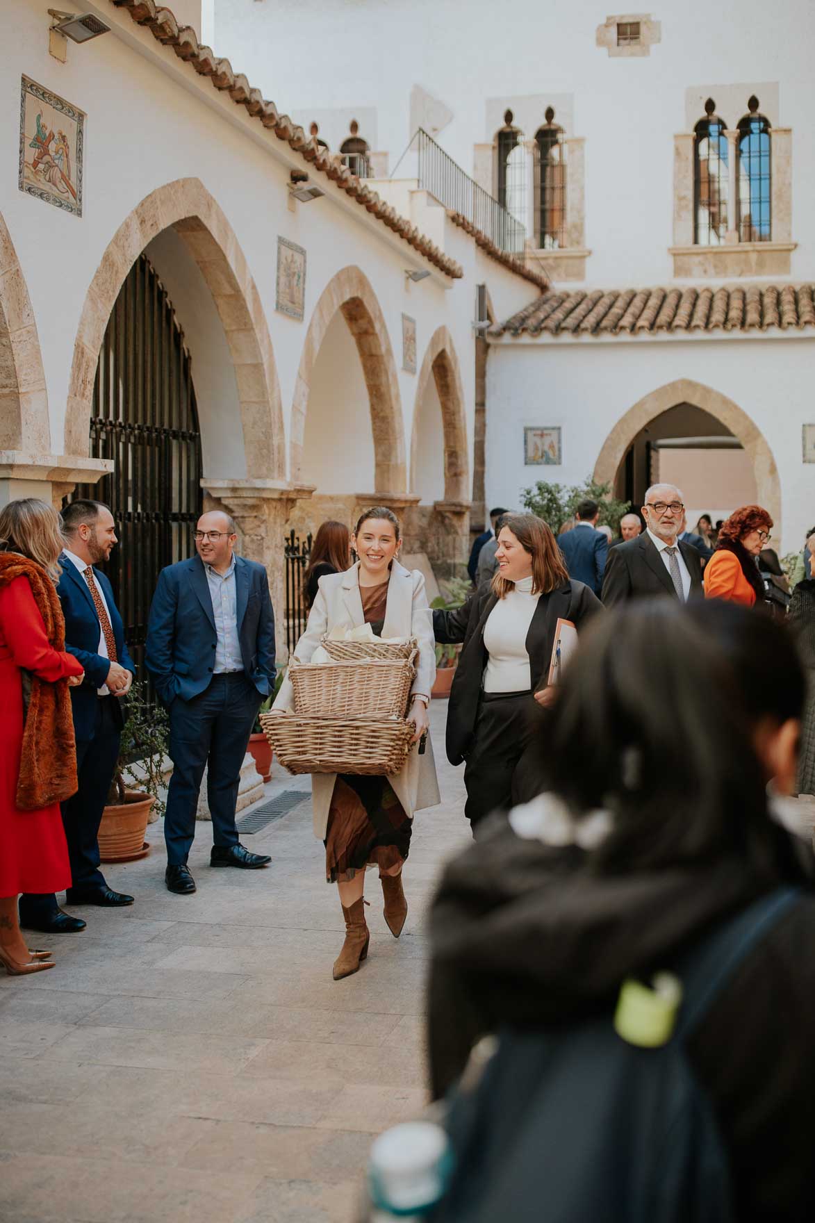 Boda en San Juan del Hospital Telar de Miguel Marti Valencia