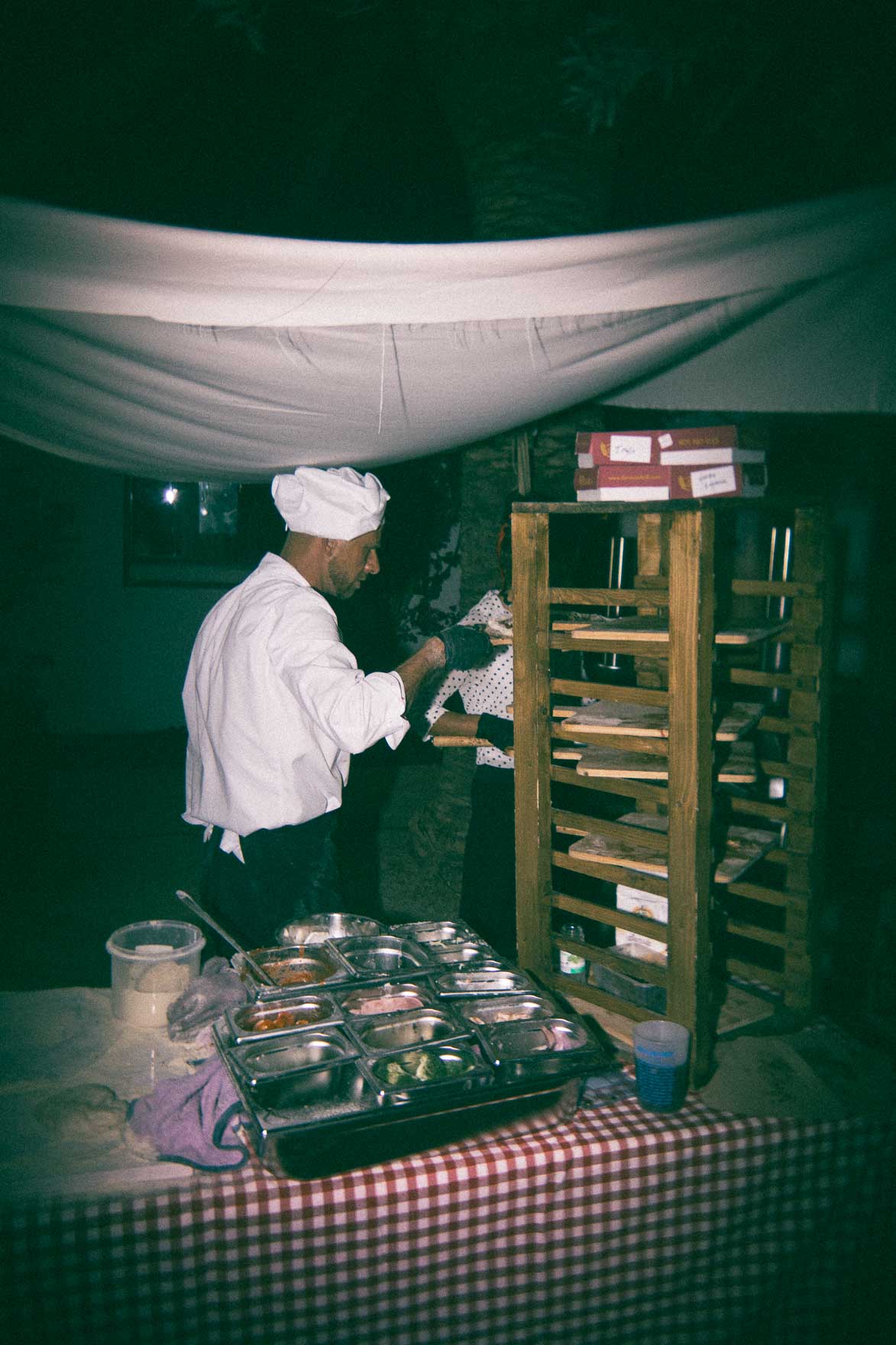 Pizzas en Bodas