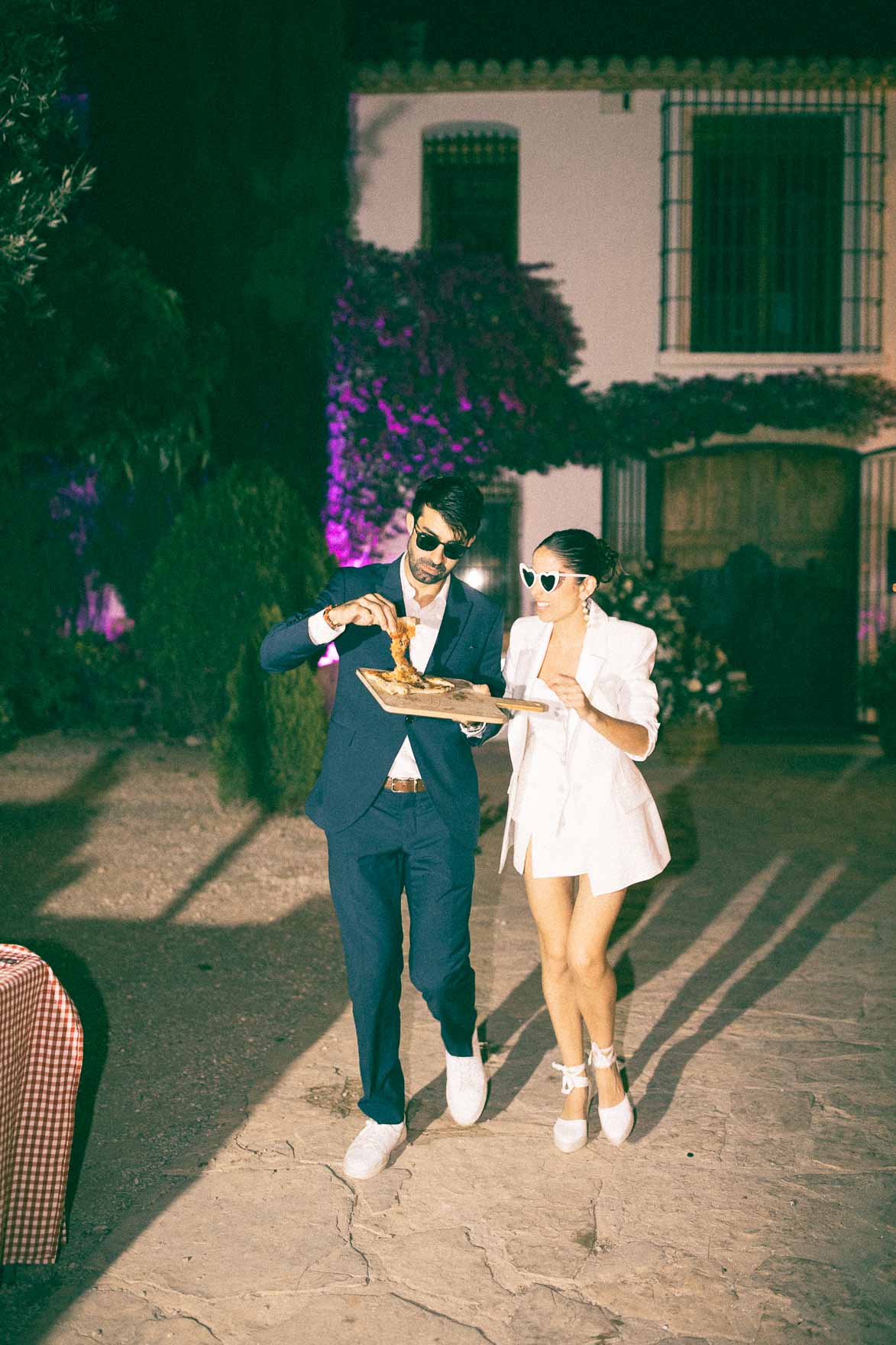 Fotos con Pizzas en Bodas