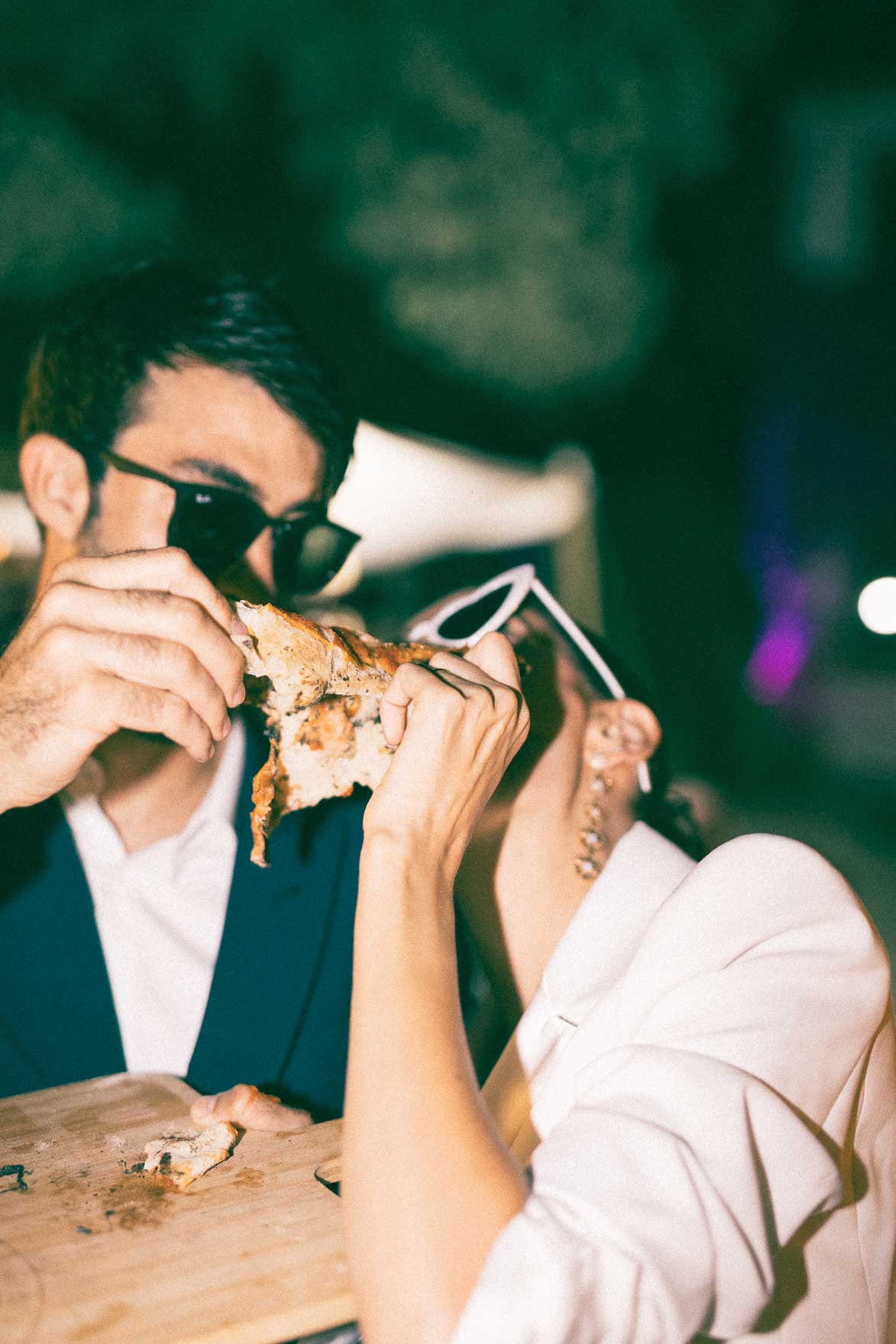Fotos con Pizzas en Bodas