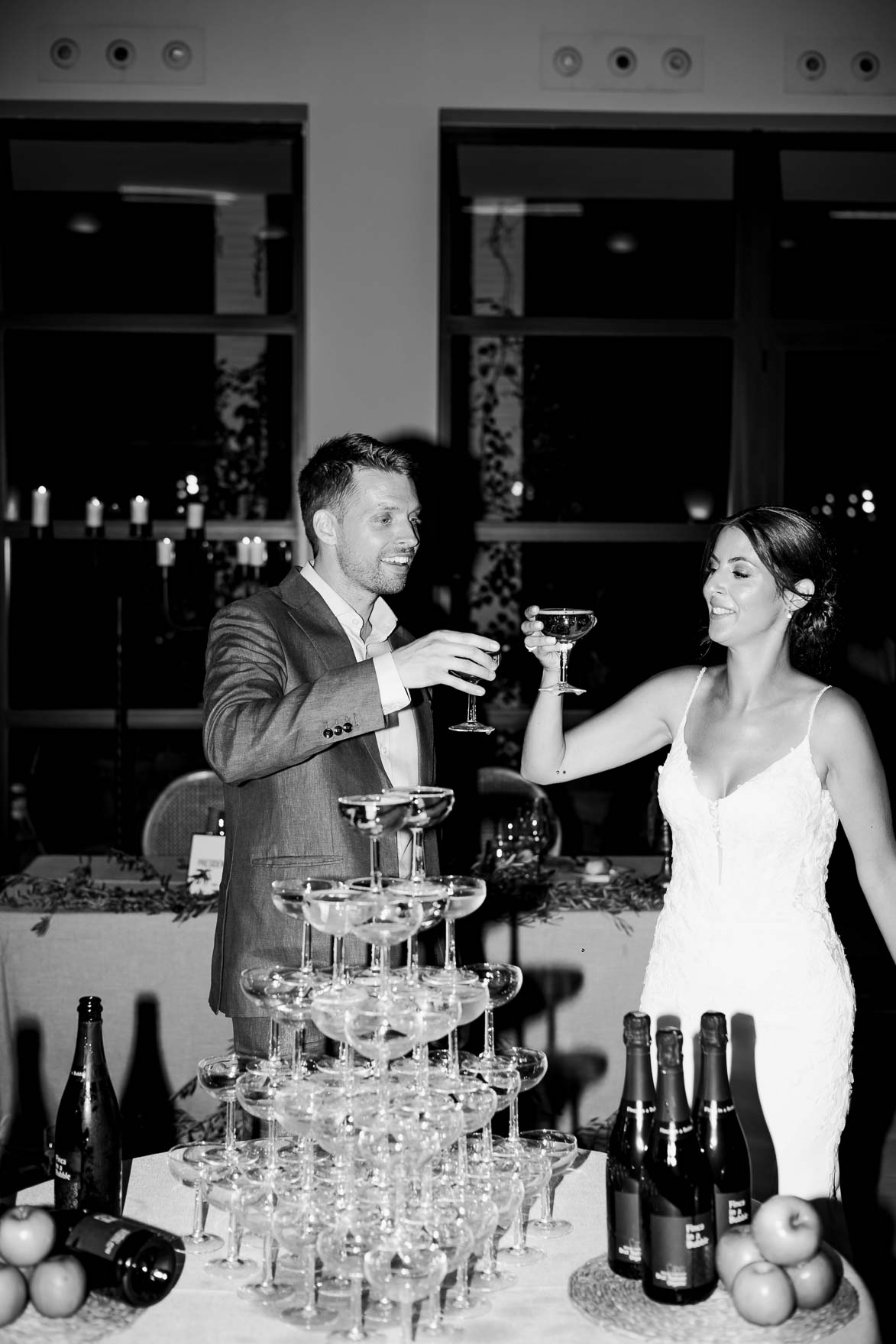 Torre de Copas de Chamapang en Bodas