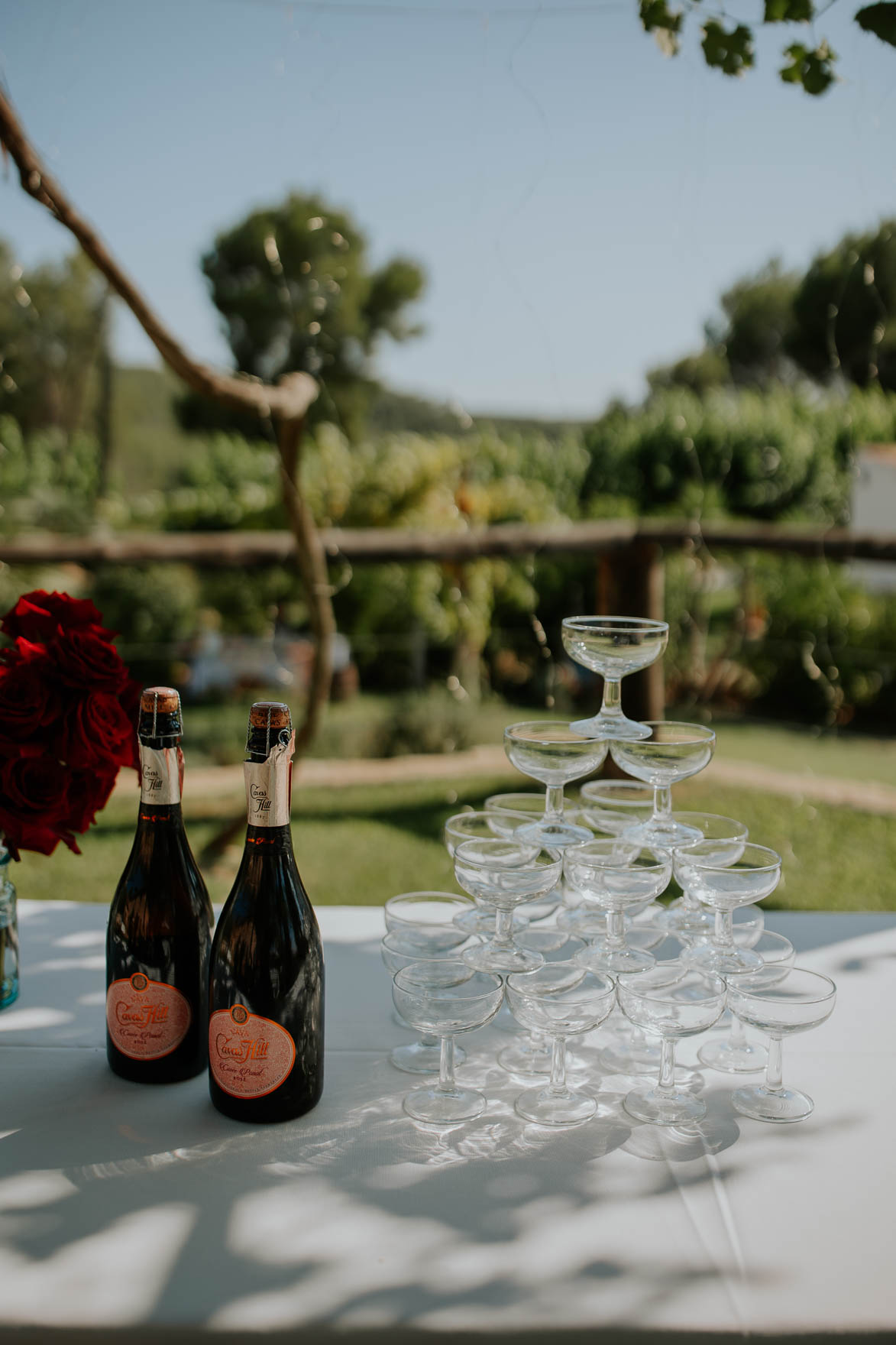 Romantic Masía Wedding Near Sitges