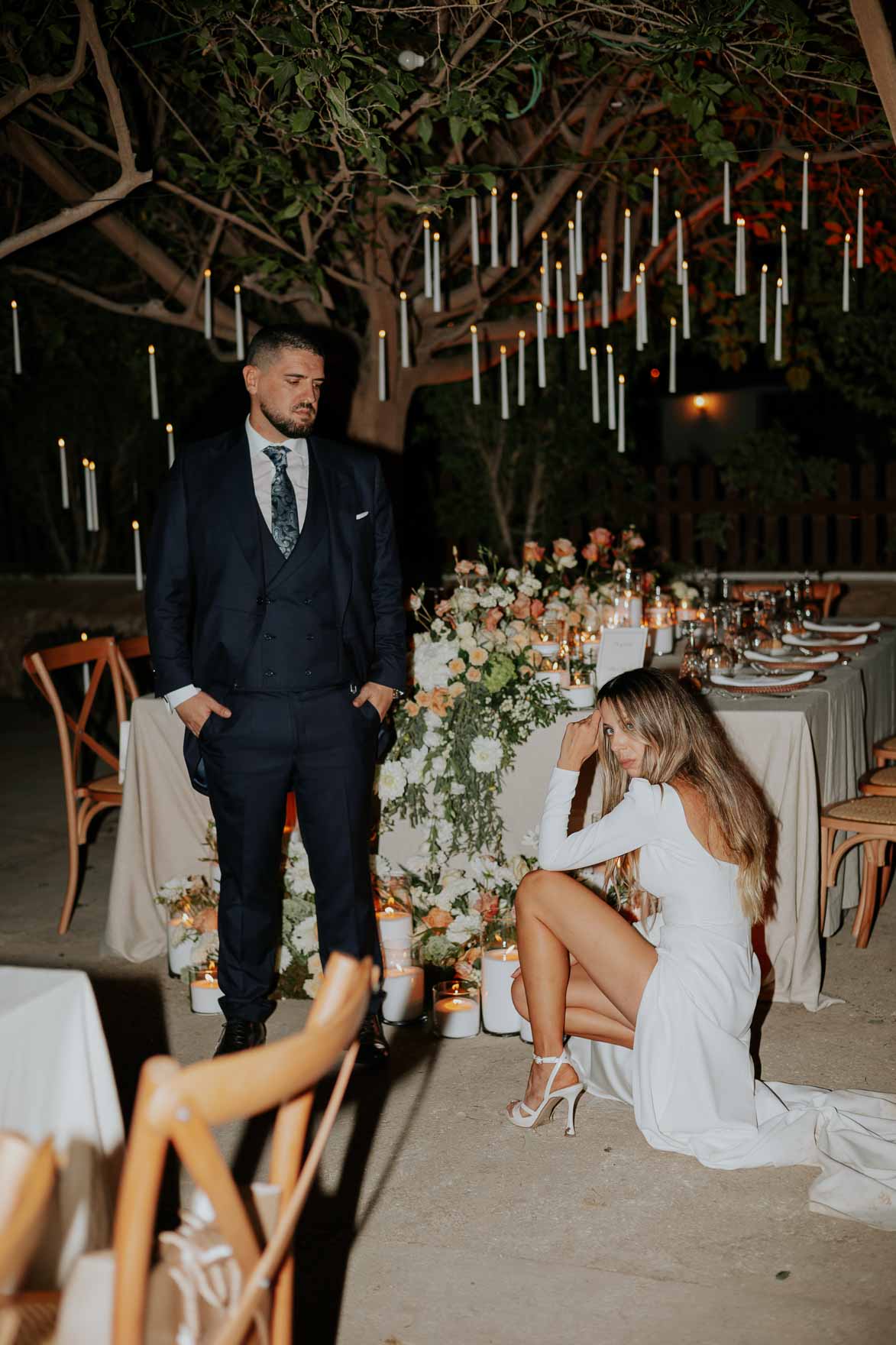 Boda moderna atrevida en Finca La Roscana Elche