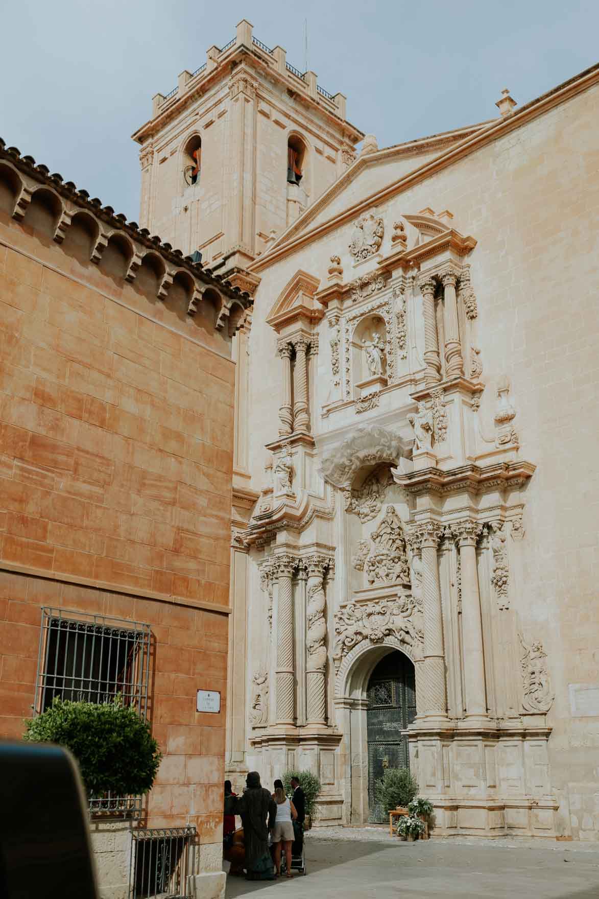 Boda en Basilica de Santa Maria Elche