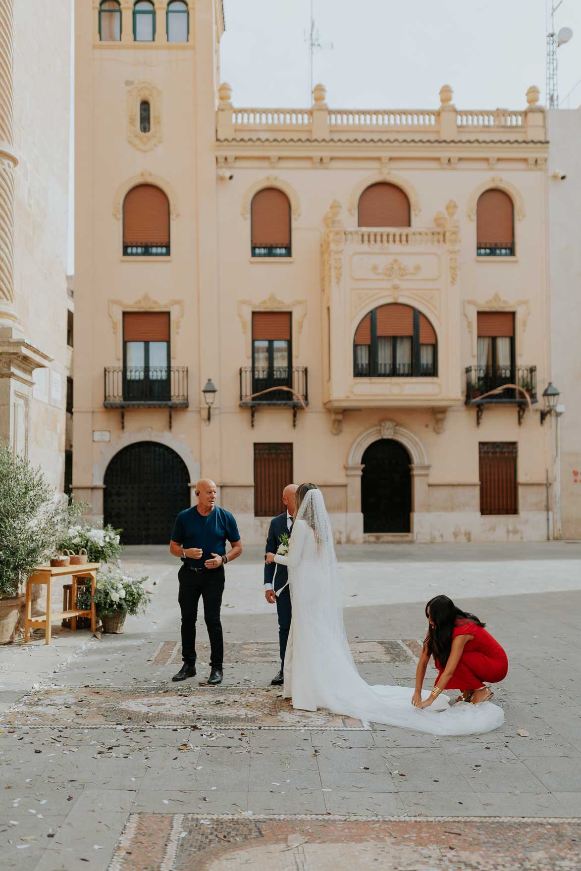 Boda en Basilica de Santa Maria Elche