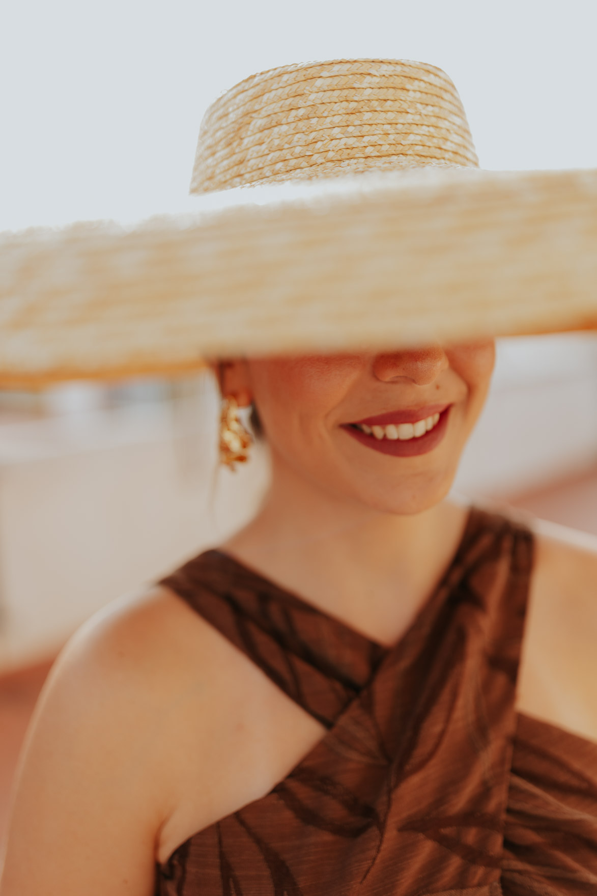 Novias con pamela inspiracion de looks para Bodas