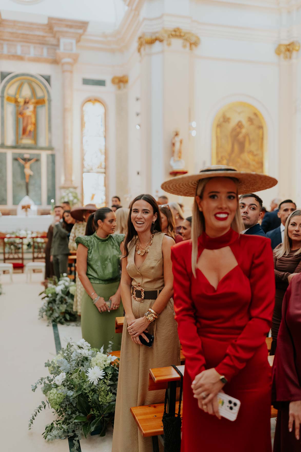 Novias con pamela inspiracion de looks para Bodas