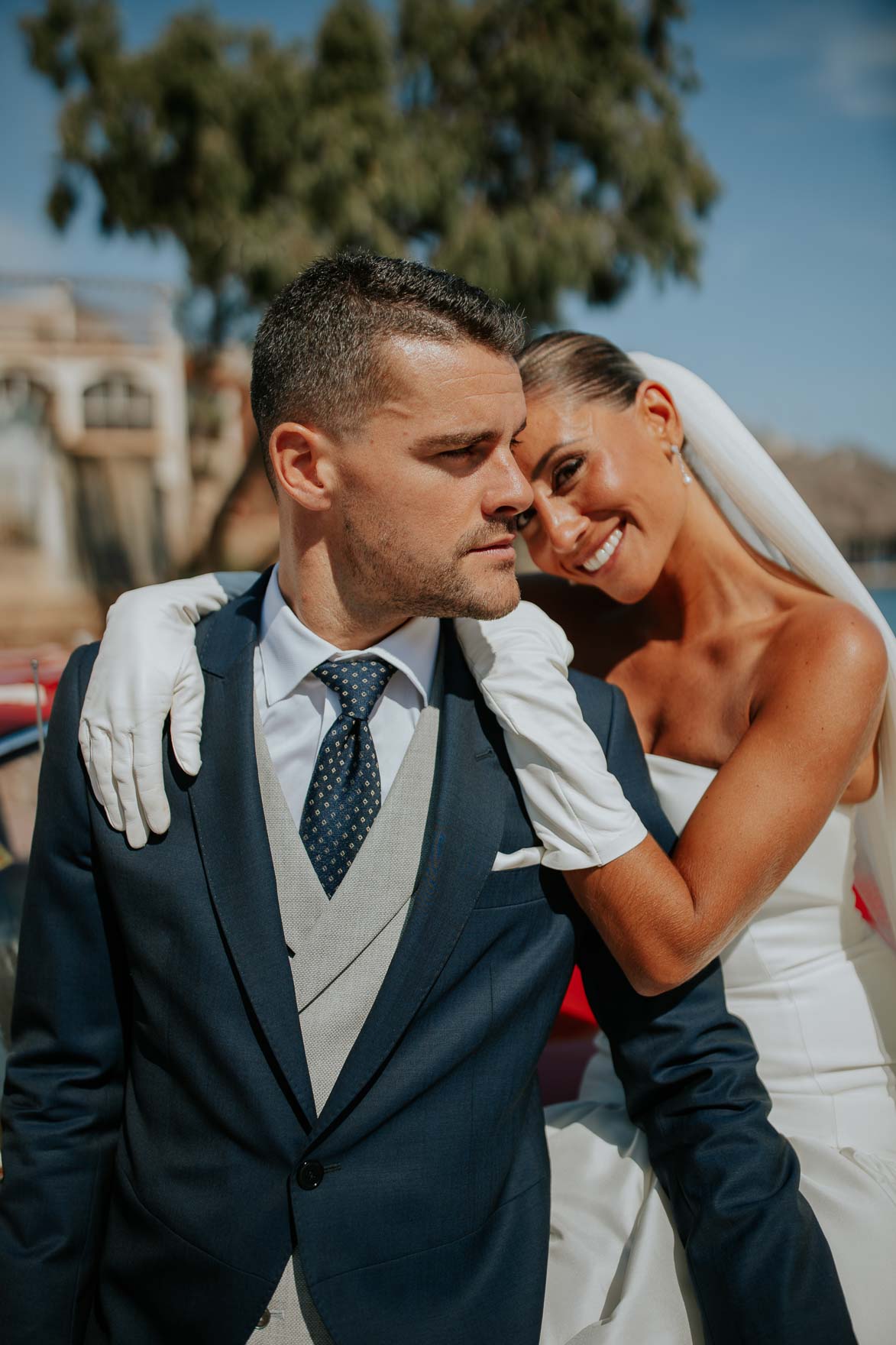 Novias con pamela inspiracion de looks para Bodas