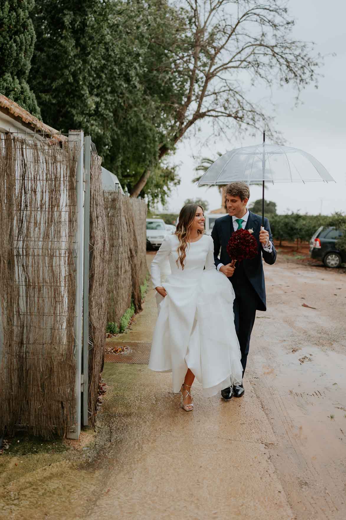 Una boda de invierno en Valencia: Marta y Tomás en el Huerto de San Vicente