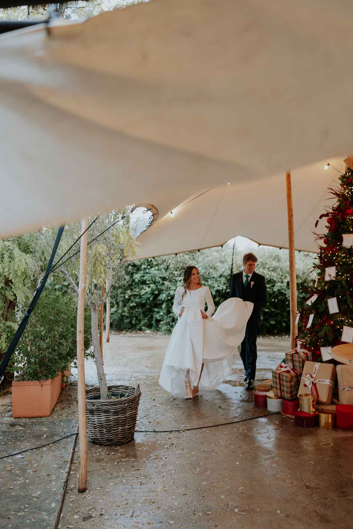 Una boda de invierno en Valencia: Marta y Tomás en el Huerto de San Vicente
