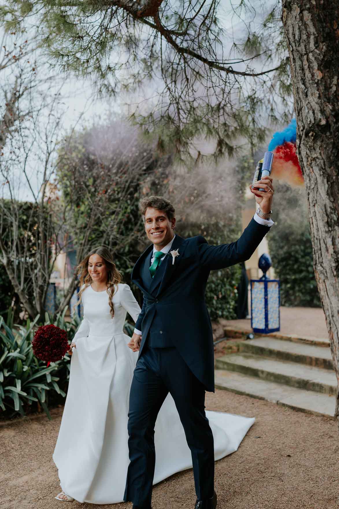 Una boda de invierno en Valencia: Marta y Tomás en el Huerto de San Vicente