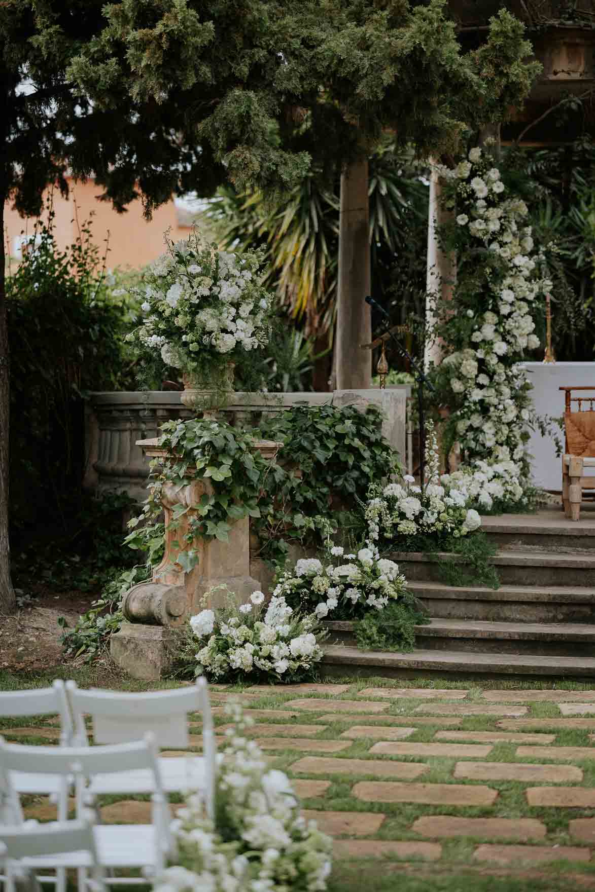 Boda religiosa en Casa Santoja