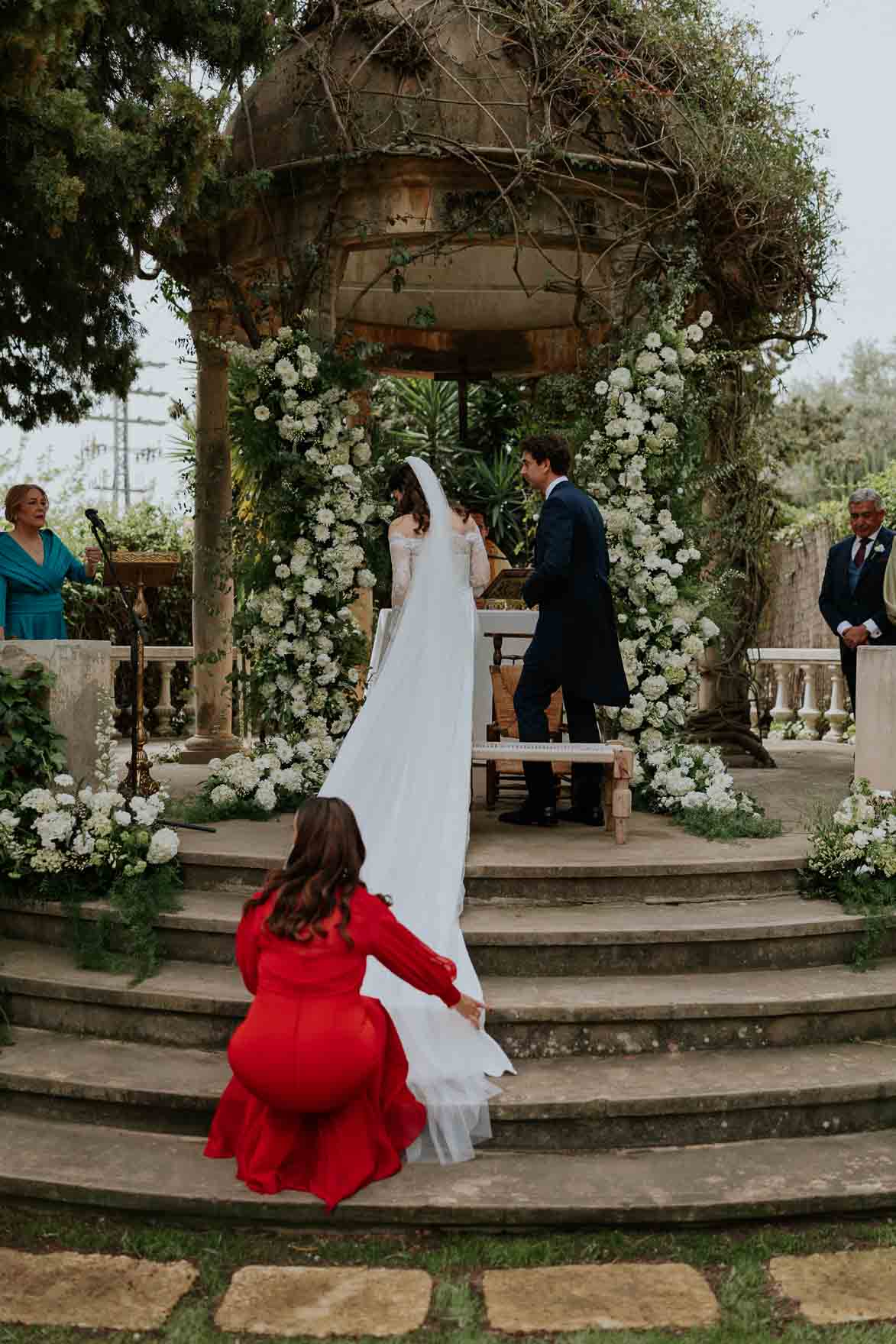 Boda religiosa en Casa Santoja