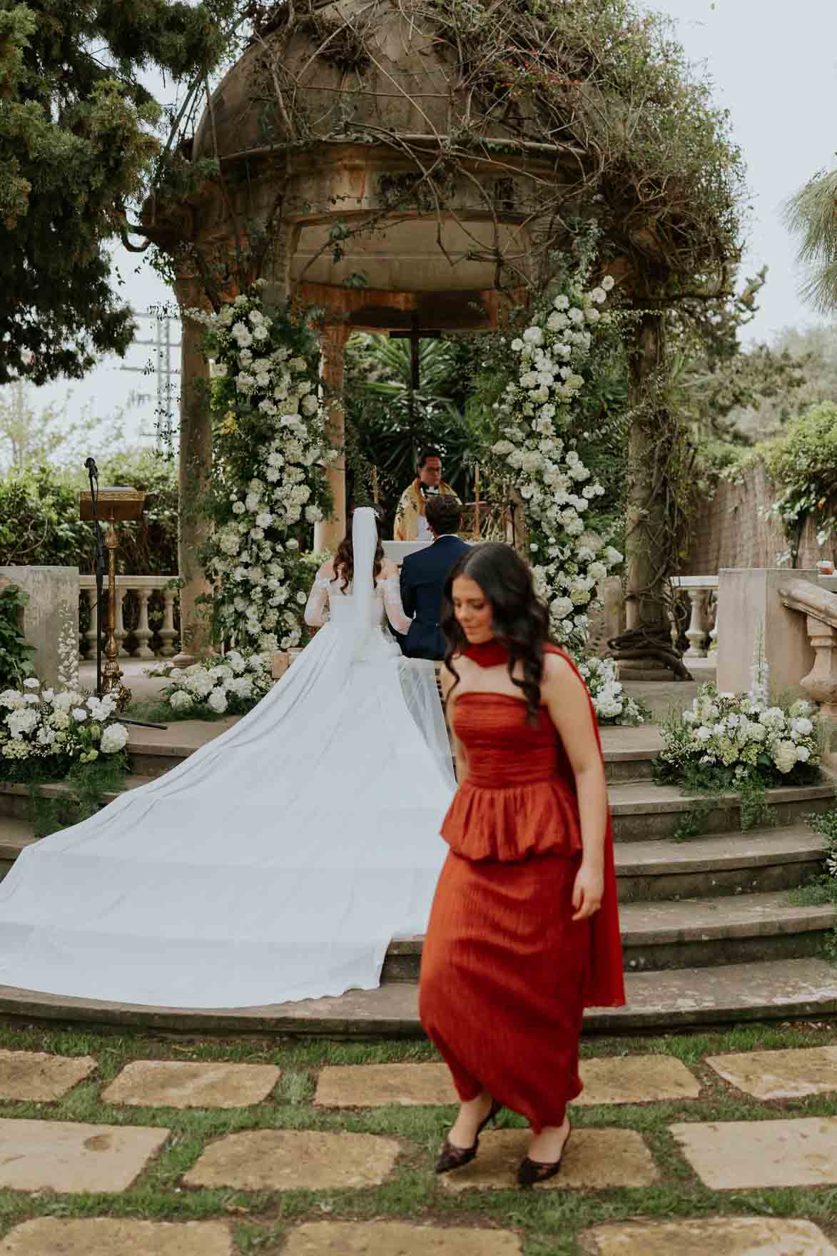 Boda religiosa en Casa Santoja