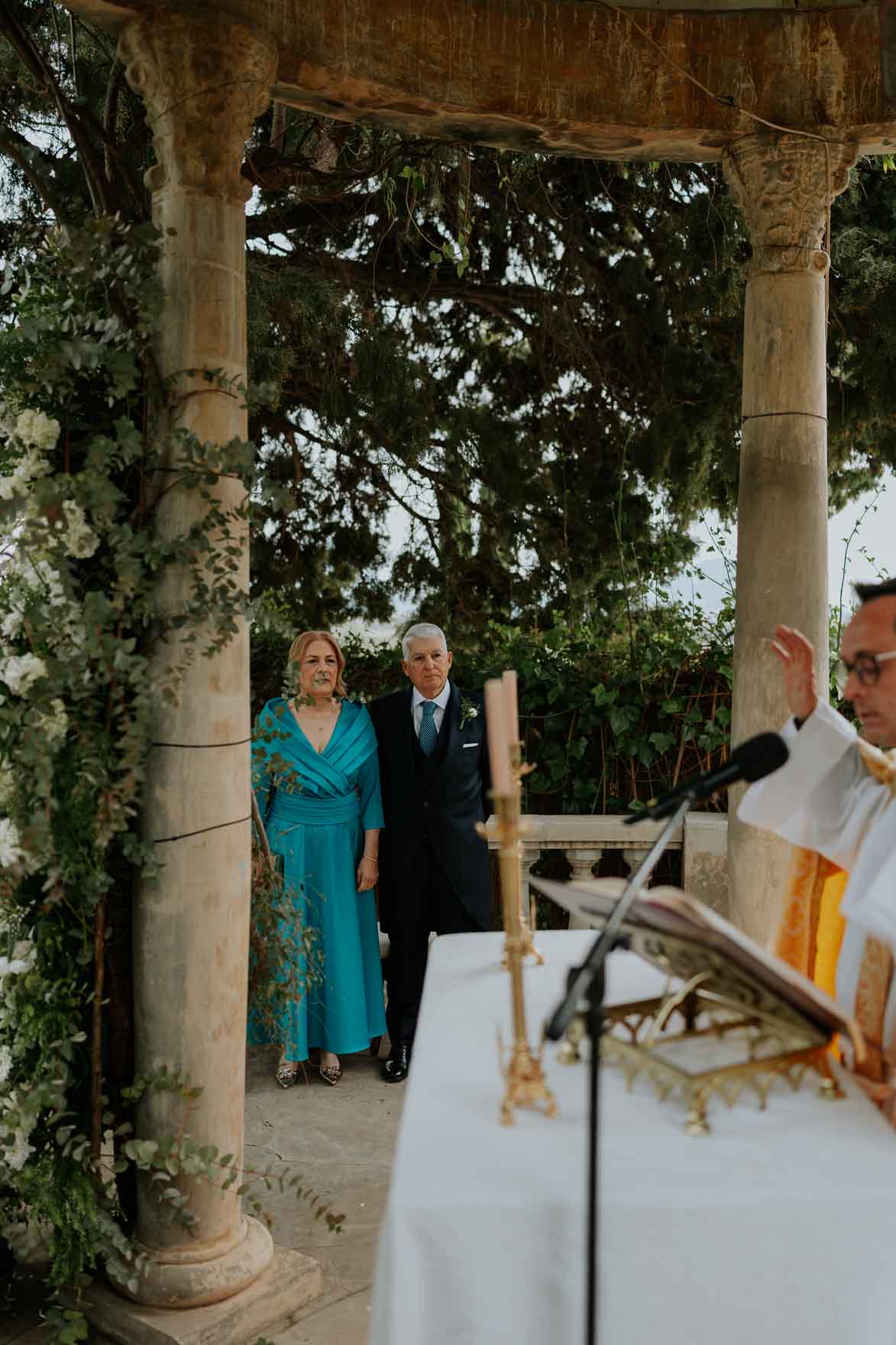 Boda religiosa en Casa Santoja
