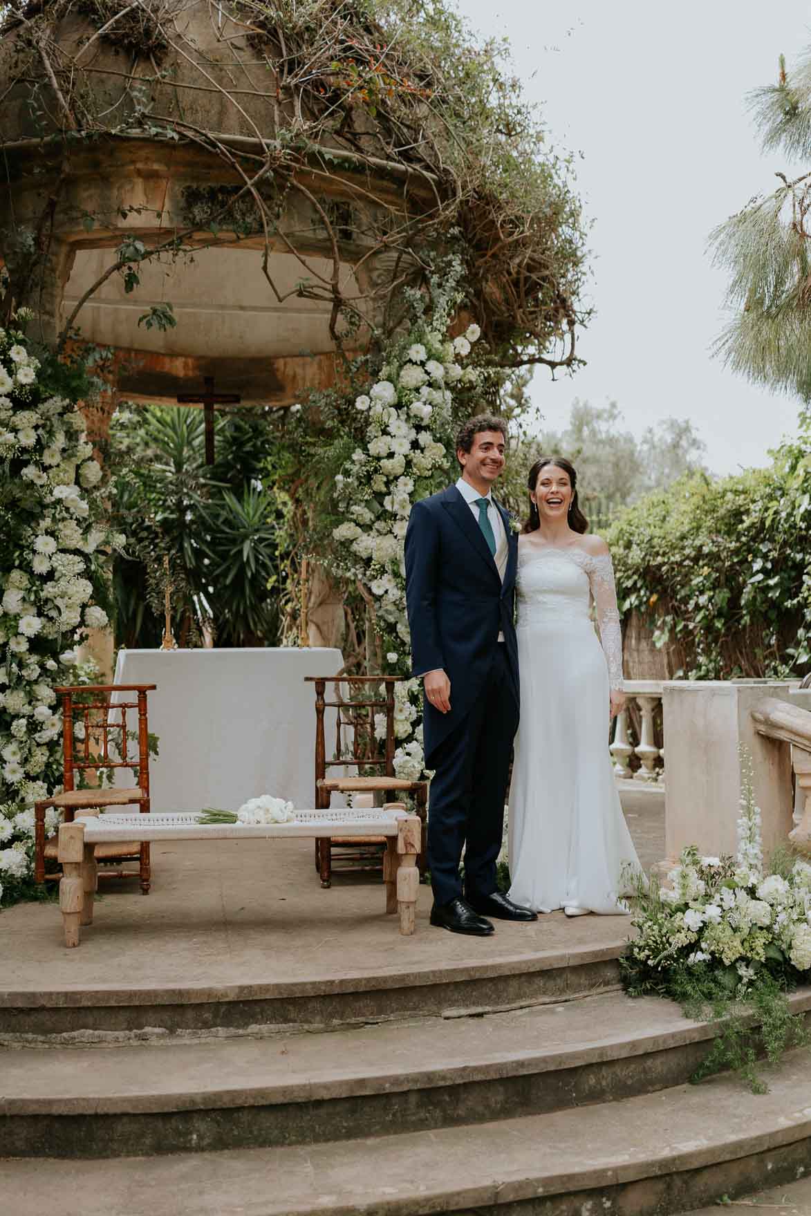 Boda religiosa en Casa Santoja