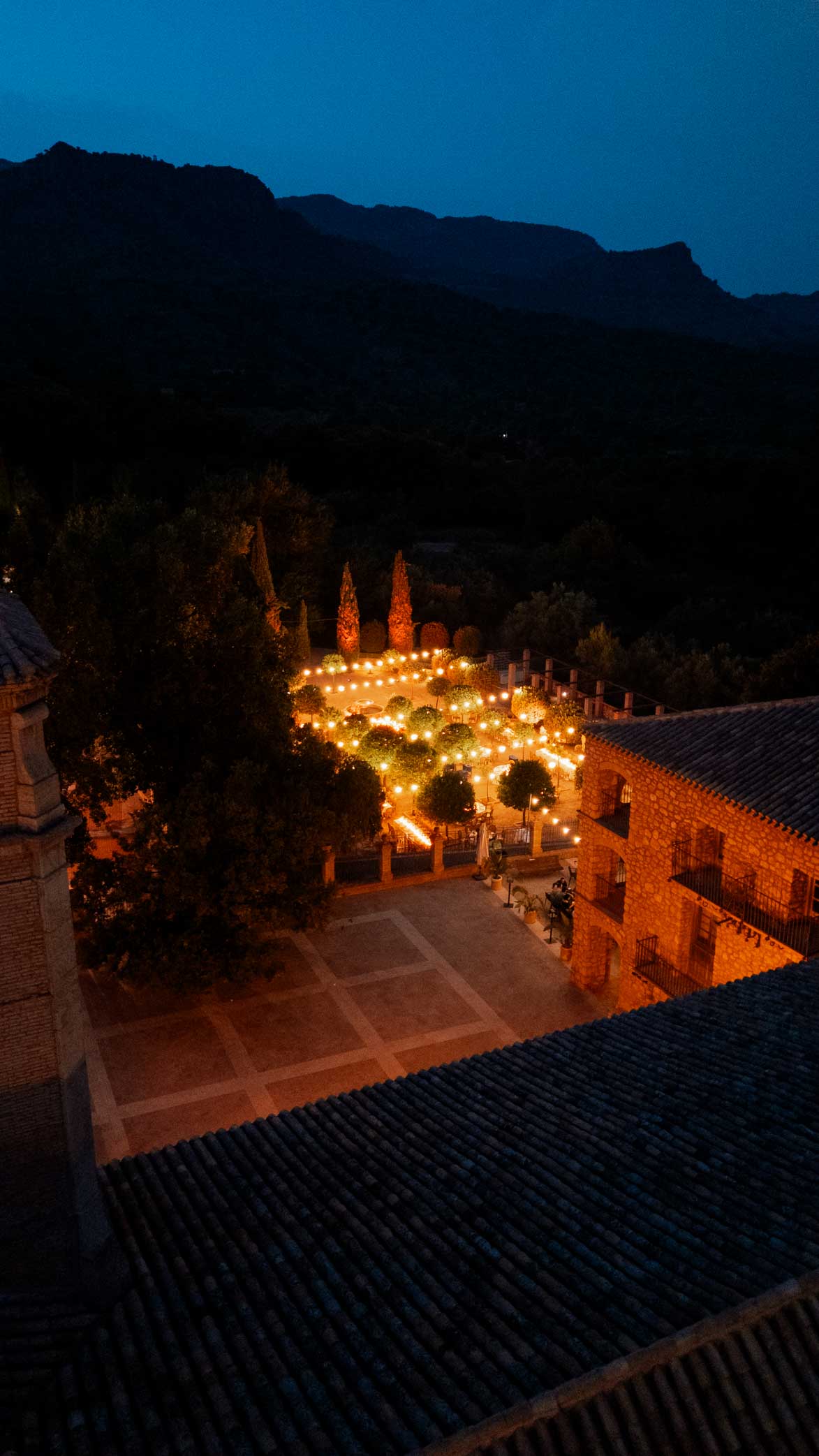 Boda Jardines de la Santa de Noche