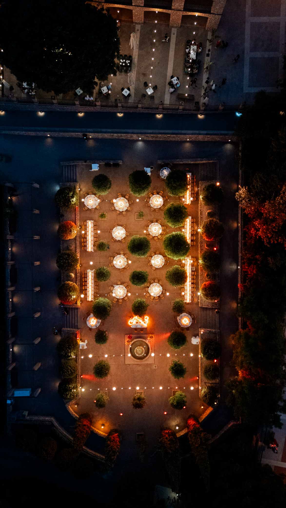 Boda Jardines de la Santa de Noche